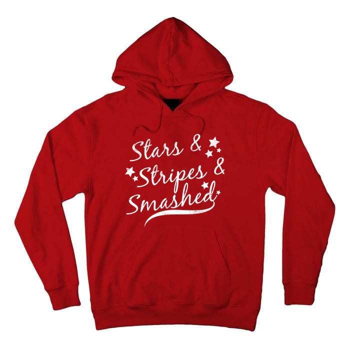 Stars Stripes And Smashed Tall Hoodie