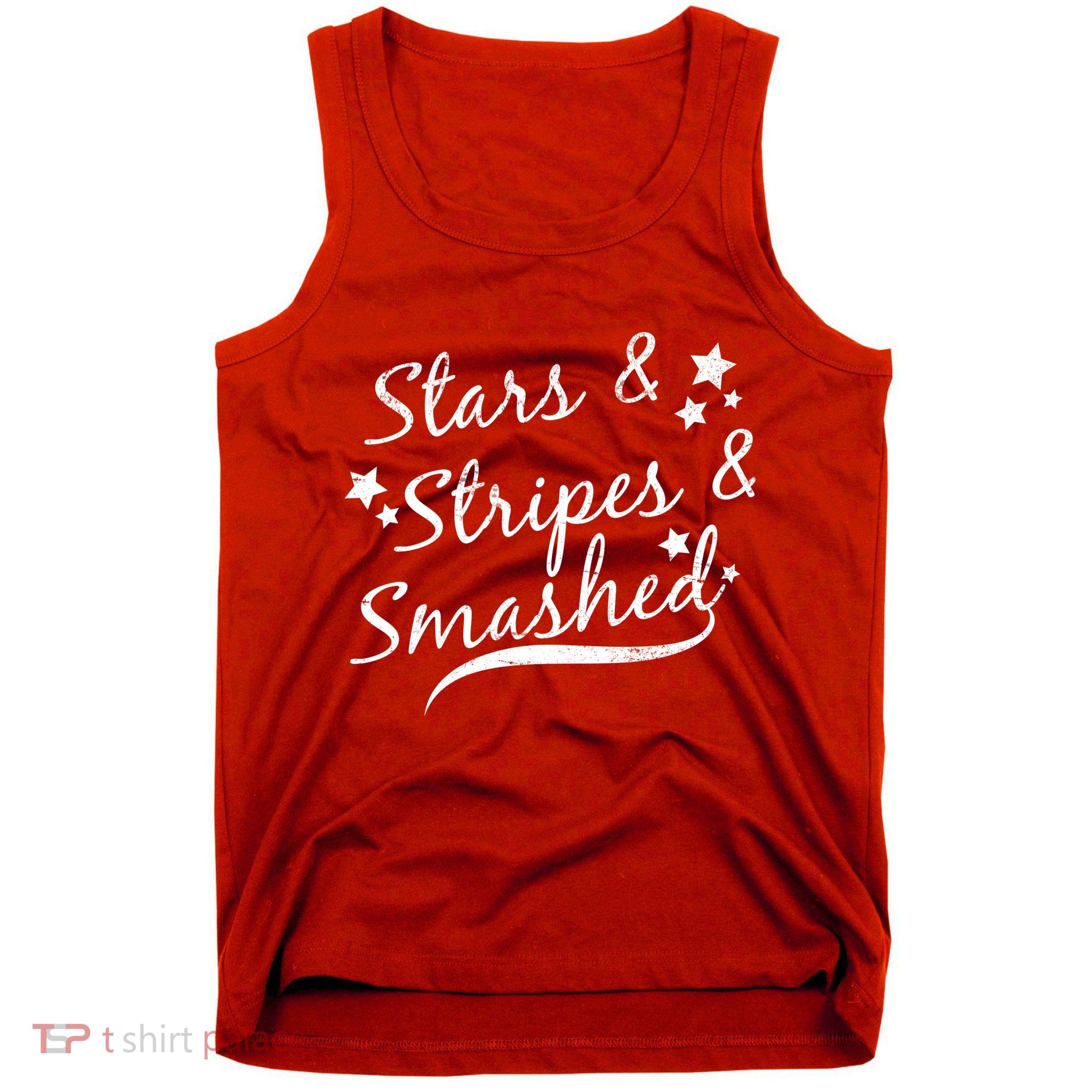Stars Stripes And Smashed Tank Top