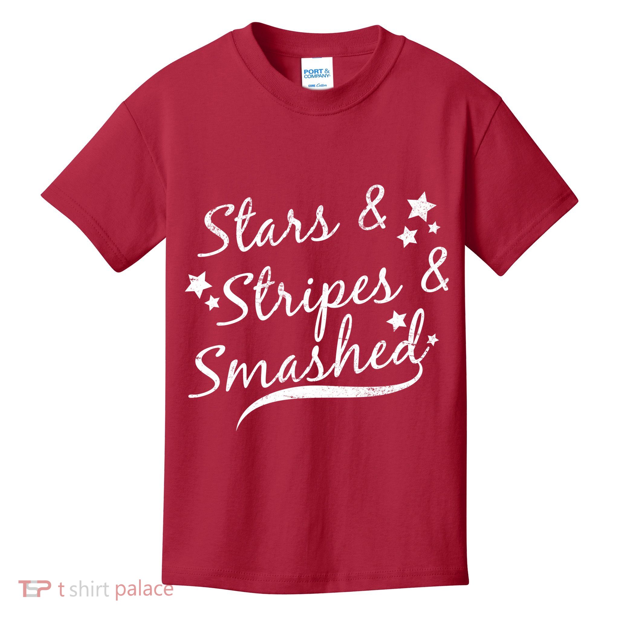 Stars Stripes And Smashed Kids T-Shirt