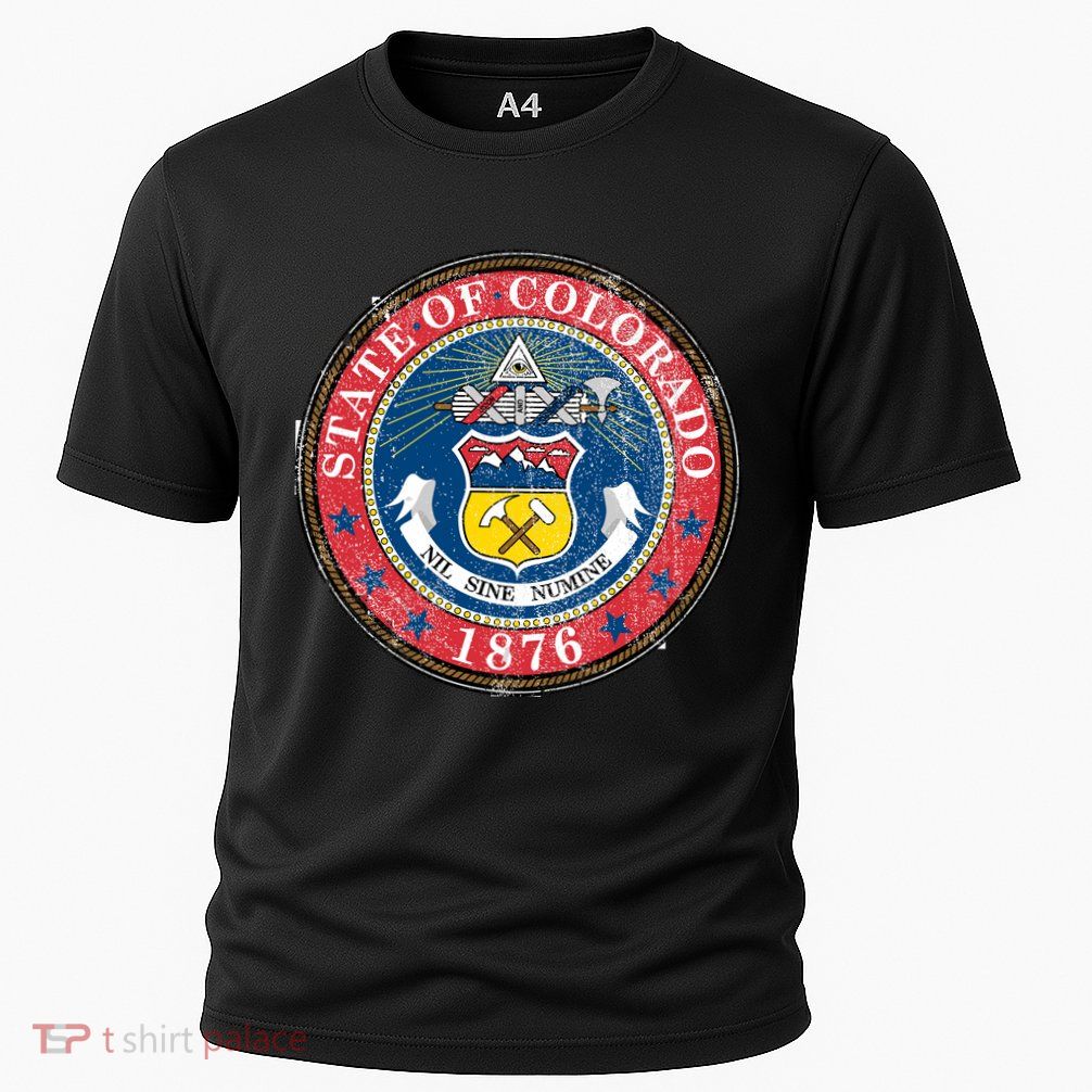 State of Colorado Vintage Logo Performance Shirt
