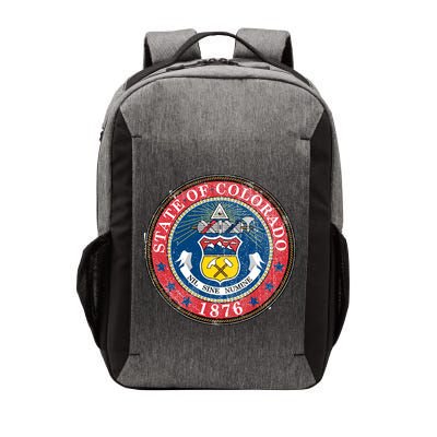 State of Colorado Vintage Logo Vector Backpack