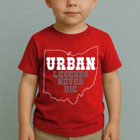 State Of Ohio Urban Legends Never Die Toddler T-Shirt