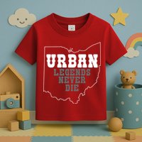 State Of Ohio Urban Legends Never Die Toddler T-Shirt