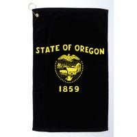 State of Oregon 1859 Golf Towel