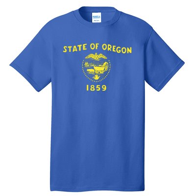 State of Oregon 1859 Tall T-Shirt