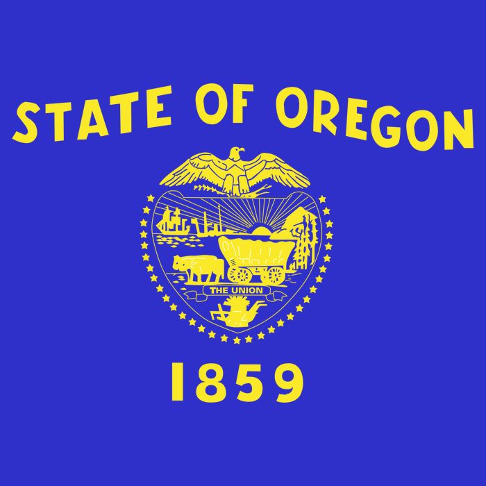 State of Oregon 1859 Button