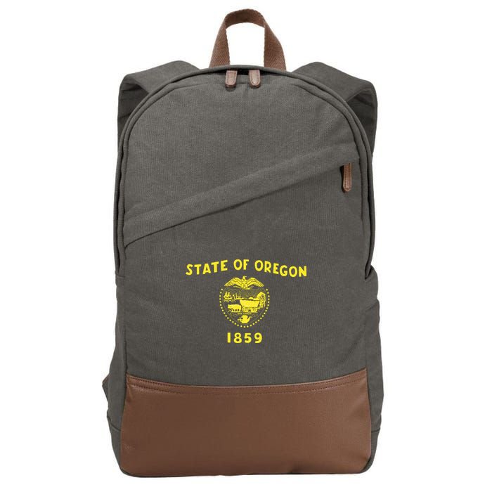 State of Oregon 1859 Cotton Canvas Backpack