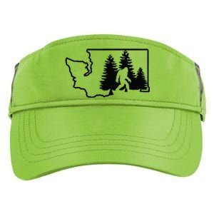 State Of Washington Big Foot Adult Drive Performance Visor