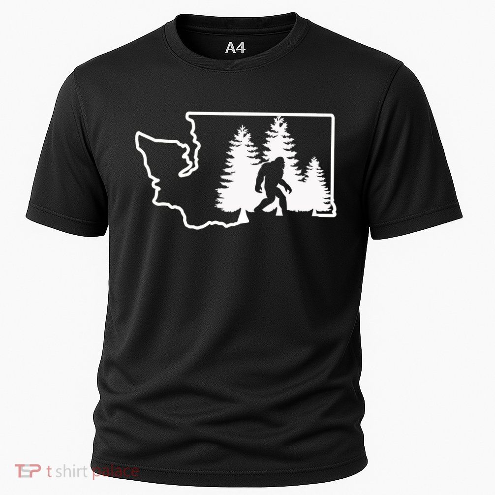 State Of Washington Big Foot Performance Shirt