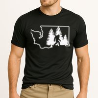 State Of Washington Big Foot Cooling Performance Crew T-Shirt