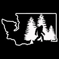 State Of Washington Big Foot Cooling Performance Crew T-Shirt
