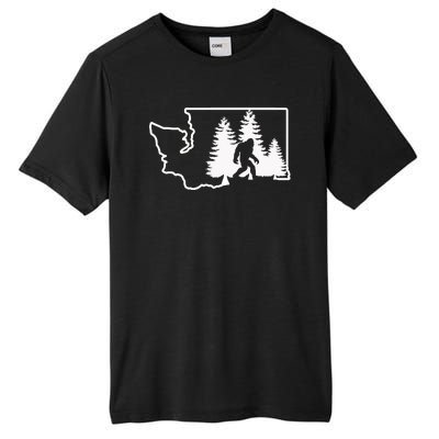 State Of Washington Big Foot Tall Fusion ChromaSoft Performance T-Shirt