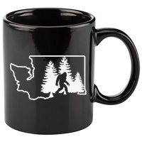 State Of Washington Big Foot 11oz C Handle Ceramic Mug