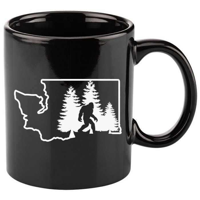 State Of Washington Big Foot 11oz C Handle Ceramic Mug