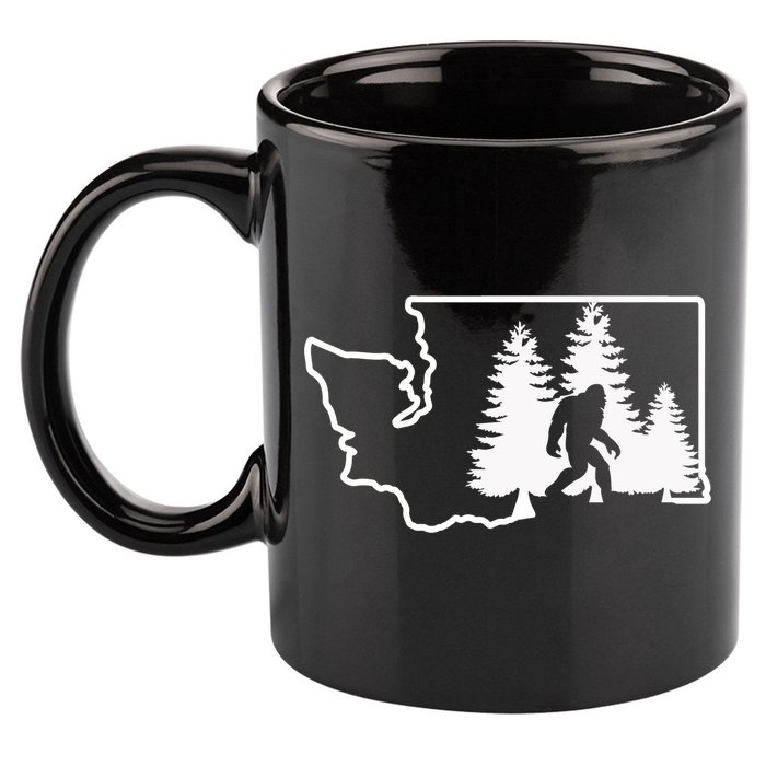 State Of Washington Big Foot 11oz C Handle Ceramic Mug