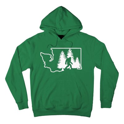 State Of Washington Big Foot Hoodie