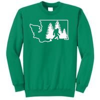 State Of Washington Big Foot Sweatshirt