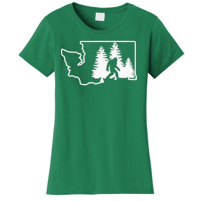 State Of Washington Big Foot Women's T-Shirt