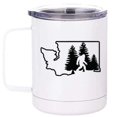 State Of Washington Big Foot 12 oz Stainless Steel Tumbler Cup