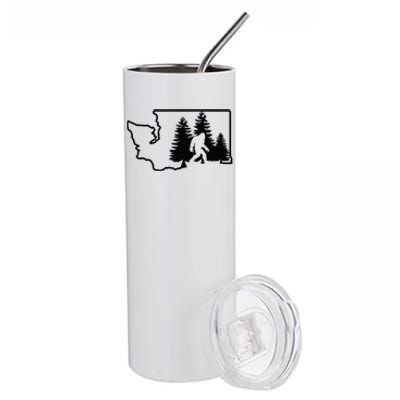 State Of Washington Big Foot Stainless Steel Tumbler