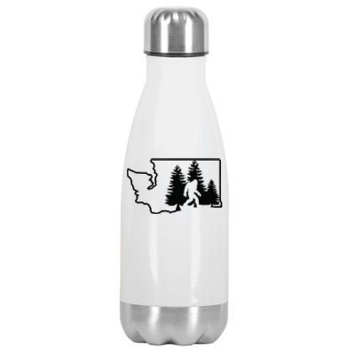 State Of Washington Big Foot Stainless Steel Insulated Water Bottle