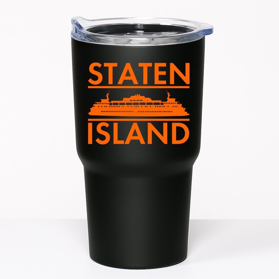 Staten Island Ferry New York Tumbler