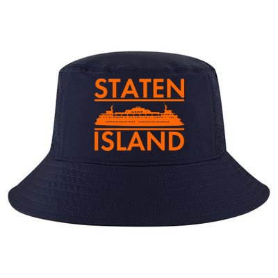 Staten Island Ferry New York Cool Comfort Performance Bucket Hat