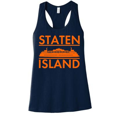 Staten Island Ferry New York Women's Racerback Tank