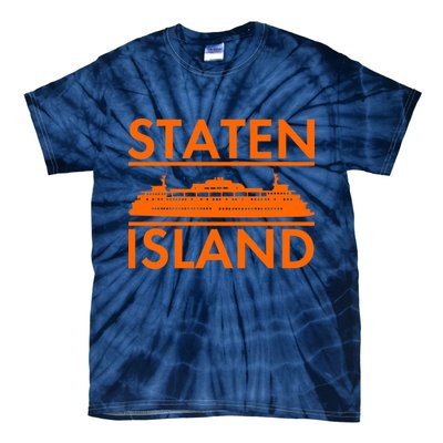 Staten Island Ferry New York Tie-Dye T-Shirt