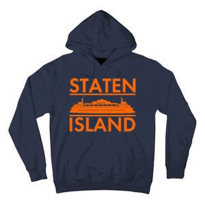 Staten Island Ferry New York Tall Hoodie