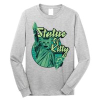 Statue Of Kitty Long Sleeve Shirt