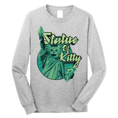 Statue Of Kitty Long Sleeve Shirt