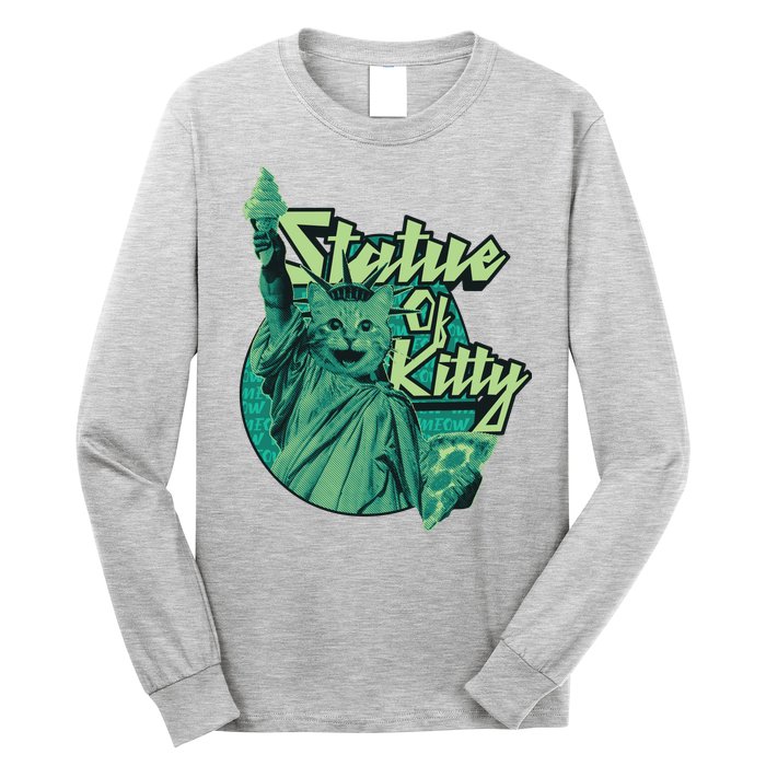 Statue Of Kitty Long Sleeve Shirt