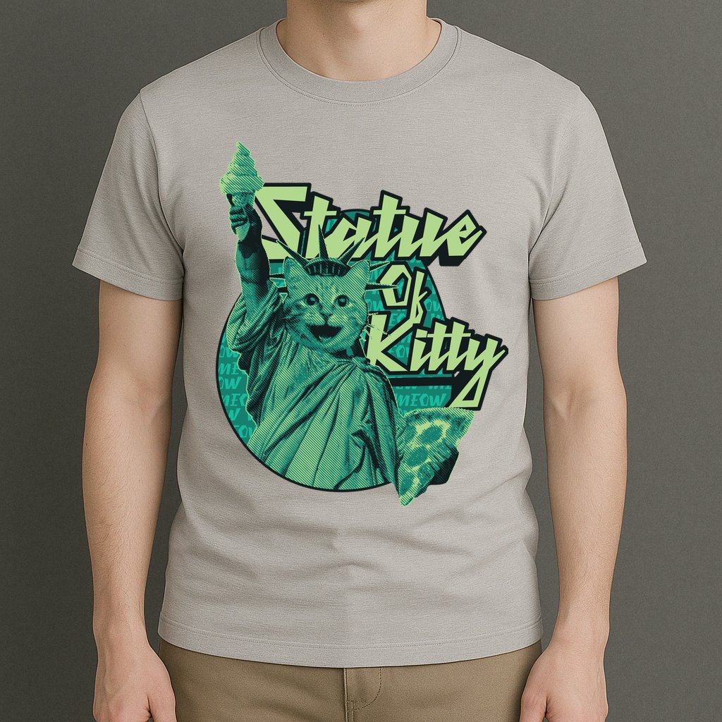 Statue Of Kitty T-Shirt