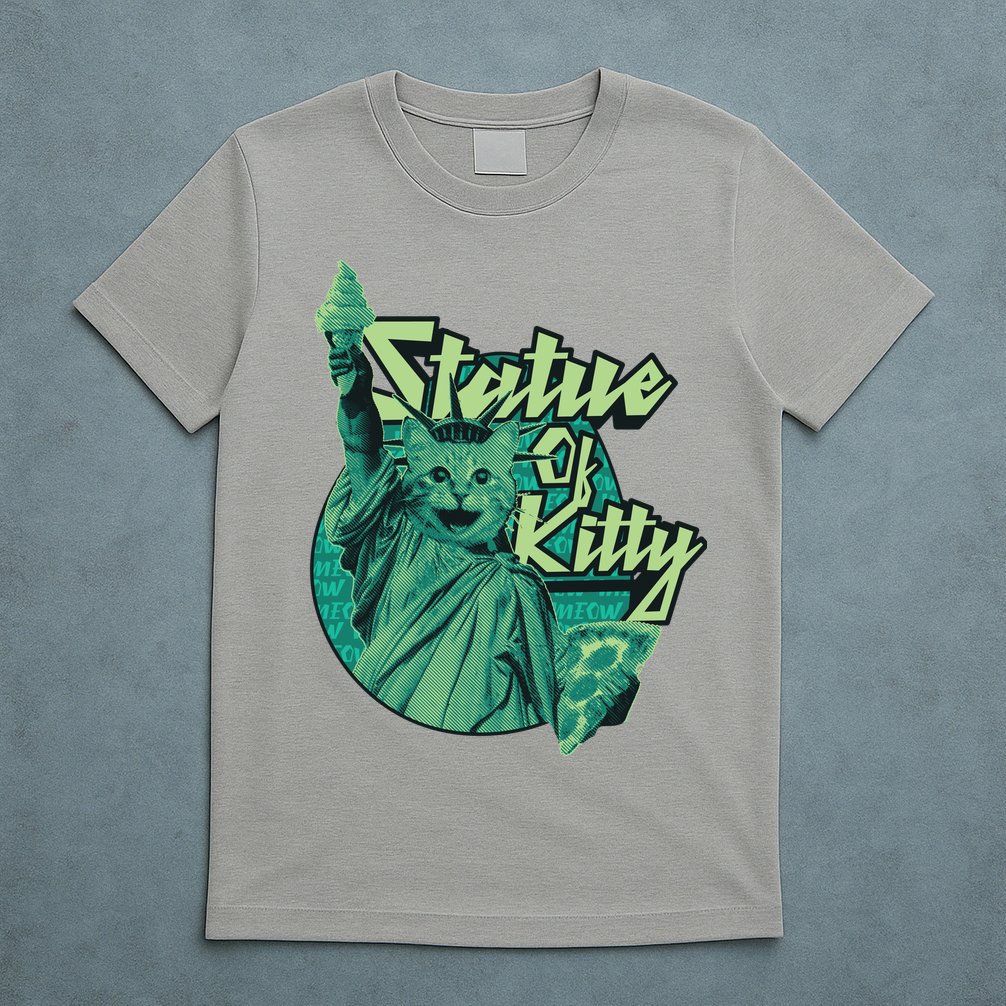 Statue Of Kitty T-Shirt