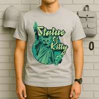 Statue Of Kitty T-Shirt