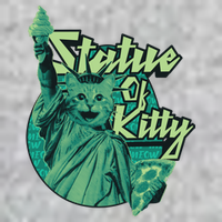 Statue Of Kitty Tall T-Shirt