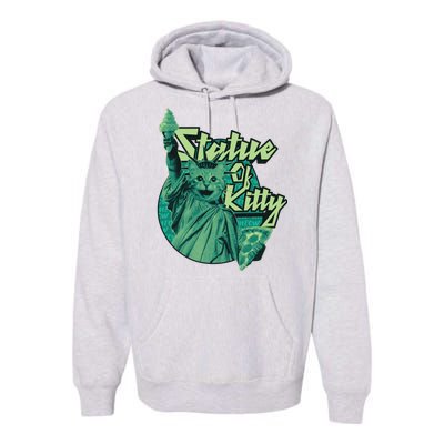 Statue Of Kitty Premium Hoodie