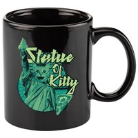 Statue Of Kitty 11oz C Handle Ceramic Mug