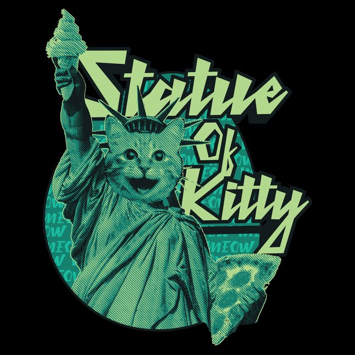 Statue Of Kitty Mesh Reversible Basketball Jersey Tank