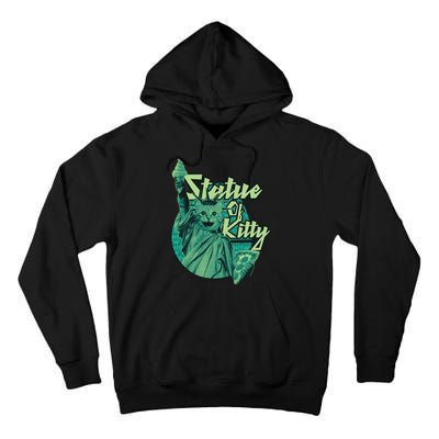 Statue Of Kitty Tall Hoodie