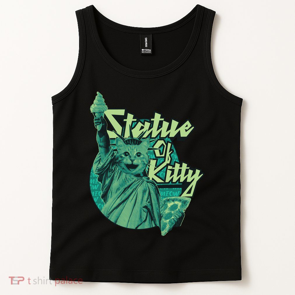 Statue Of Kitty Tank Top