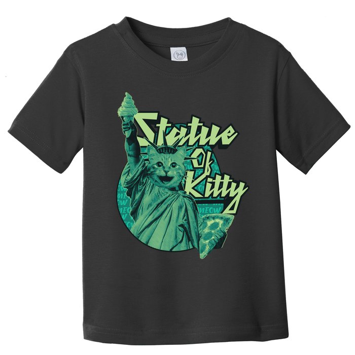 Statue Of Kitty Toddler T-Shirt