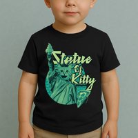 Statue Of Kitty Toddler T-Shirt