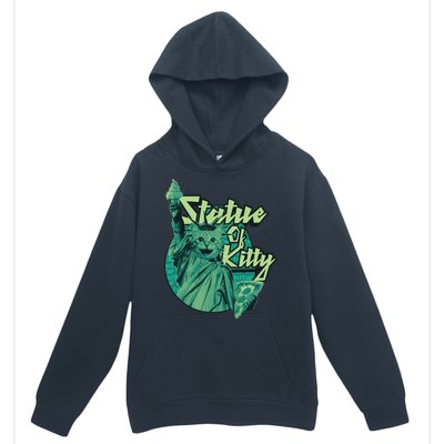 Statue Of Kitty Urban Pullover Hoodie