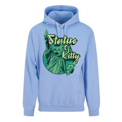 Statue Of Kitty Unisex Surf Hoodie