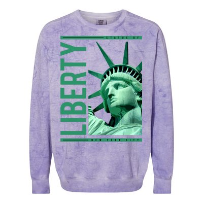 Statue of Liberty Colorblast Crewneck Sweatshirt