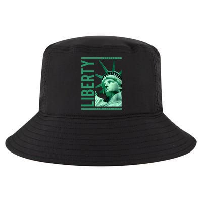 Statue of Liberty Cool Comfort Performance Bucket Hat