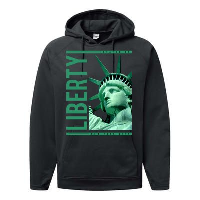 Statue of Liberty Performance Fleece Hoodie