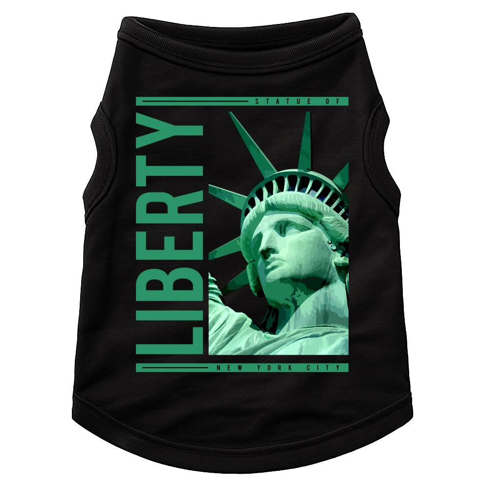 Statue of Liberty Doggie Tank